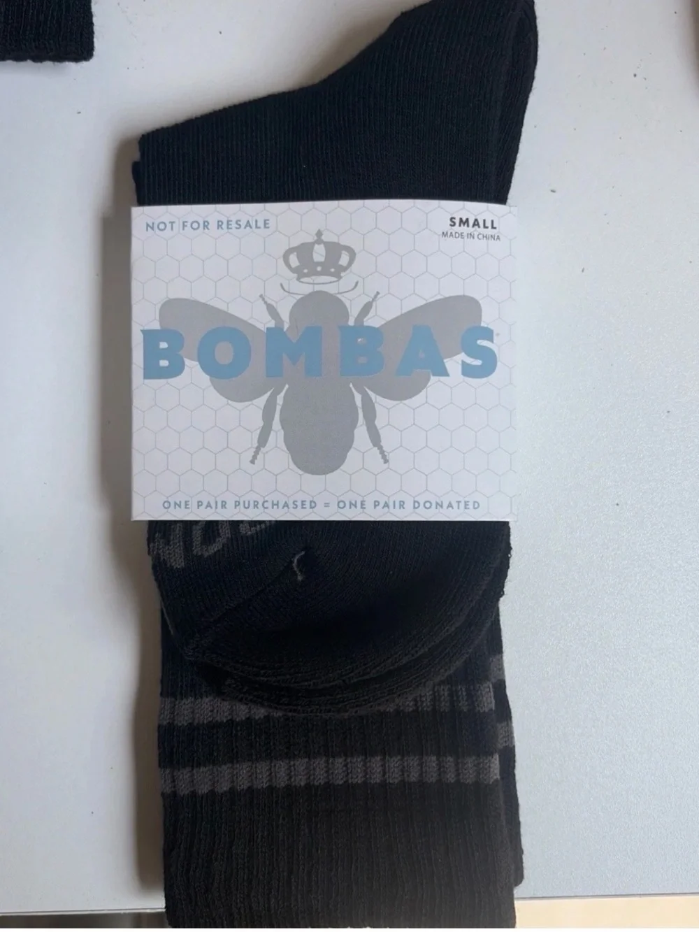 Small Bombas Crew Length Socks 25 Pairs